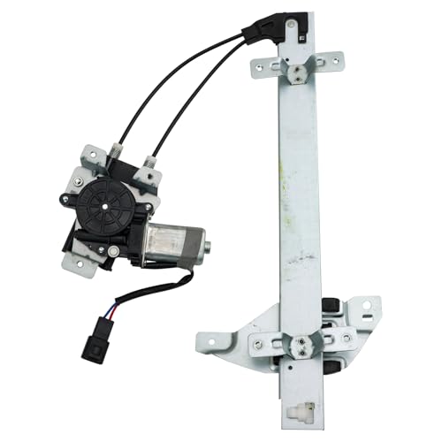 TRQ Rear Right Power Window Regulator & Motor Assembly Passenger Side - style: WRA51249