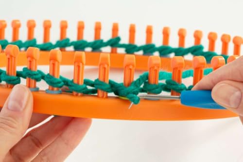 Authentic Knitting Board 'Premium' Chunky Round Knitting Loom Set - style: Chunky Round
