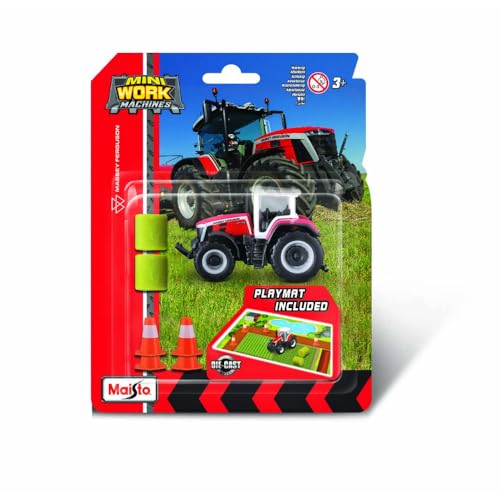 Maisto Mini Work Machines Play Mat Set Asmt.