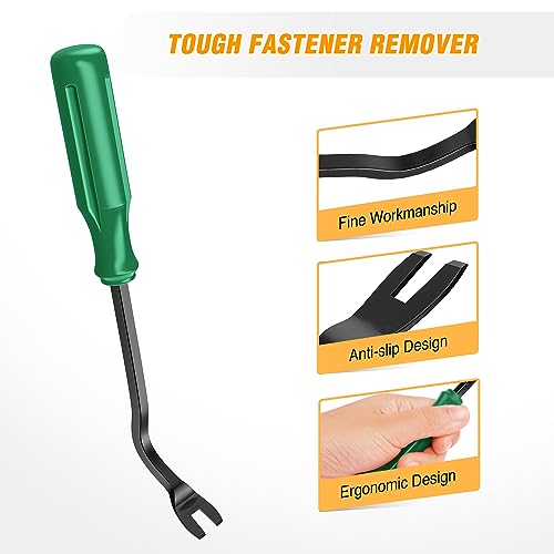 GOOACC 8PCS Auto Trim Removal Tool Kit No-Scratch - color: Green, size: 8PCS Trim Removal