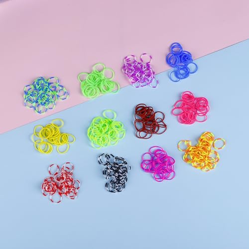 JIYAKO 2500+ Rubber Band Bracelet Kit, Loom Bracelet Making Kit for Kids - color: 2500+Rubber Band Bracelet Kit