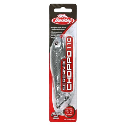 Berkley Screamin' Choppo - color: Peppered Smog, size: 4.3 in - 1 oz