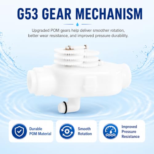 Podoy G52 Backup Valve Replacement Kit with G53 Gear G54 Casing G57 Collar - size: G52 Valve