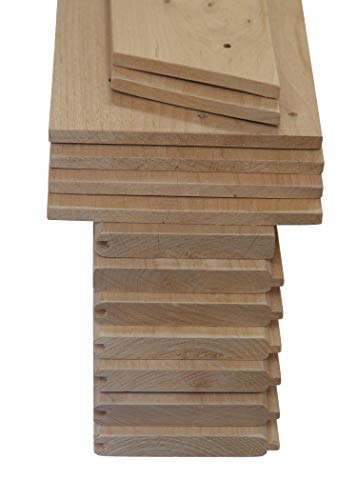 LUBANN 32 in. x 84 in. Rustic Z-Brace Hardwood Barn Door Unfinished Knotty Alder Solid Wood Barn Door Slab - size: 32X84 Z Brace