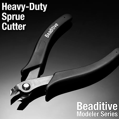 Beaditive Heavy Duty Side Cutter for Plastic Model - Plastic Sprue Cutter - Gunpla, Gundam Model, Scale Model Building