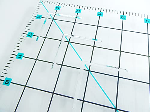 Not Overpriced T-Shirt Alignment Transformation Ruler 14x14inches. Turn Any Old T Shirt Into a Quilt Full of Memories. By Andrea Miani. Tshirt Transfer Centering Tee Shirts Square Quilting Template.