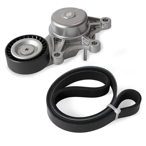 Belt Tensioner and Serpentine Belt Kit #39191 6PK1000 - size: for Z4/X1/X3/428i/528i 2012-2018