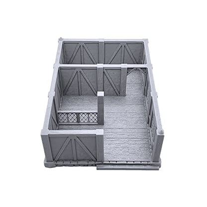 Ulvheim Merchant House - Stable by Terrain4Print, 3D Printed Tabletop RPG Scenery and Wargame Terrain for 28mm Miniatures