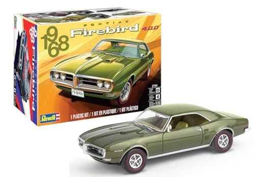 Revell 1968 Pontiact Firebird 2N1 Plastic Car Model Building Kit 1:25 Scale