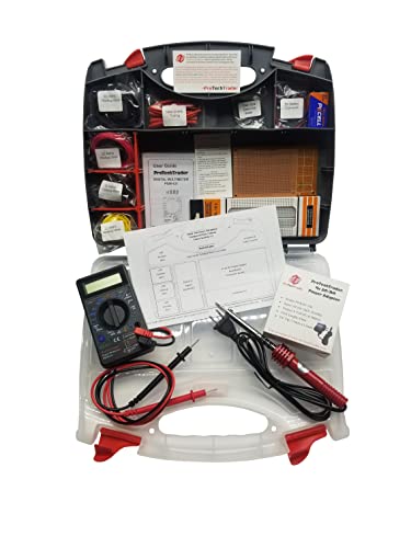 Make Electronics 3rd Edition Kit 1 Deluxe Electronic Component Kit - style: Kit 1 (Ch. 1-3) Deluxe