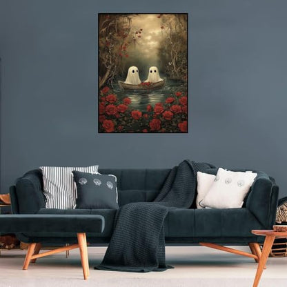 Halloween Diamond Art Kits for Adults,Diamond Painting Kits for Beginners - color: Ghost-B