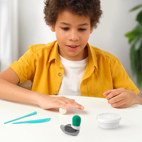 HEY CLAY Modeling Air-Dry Clay Kit for Kids Creative Gift Age 3+ (3 cans) - color: Hen