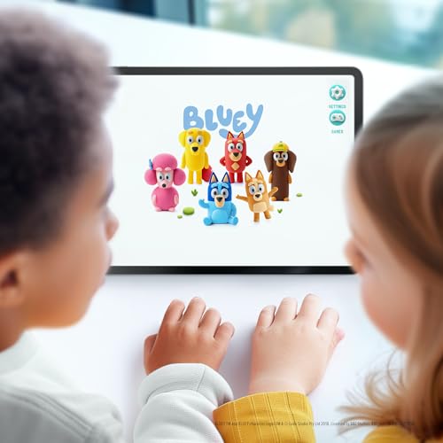 HEY CLAY Air Dry Clay Modeling Magic Clay Kit for Kids 3+, Bluey & Friends - color: Bingo