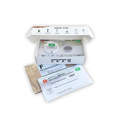 MySoil Test Kit Starter Pack, Unlock Your Lawn & Garden Potential, Complete & Accurate Nutrient and pH Analysis with Recommendations Tailored to Your Soil and Plant Needs | 1 Test Kit + 1 Soil Probe - size: Starter Pack