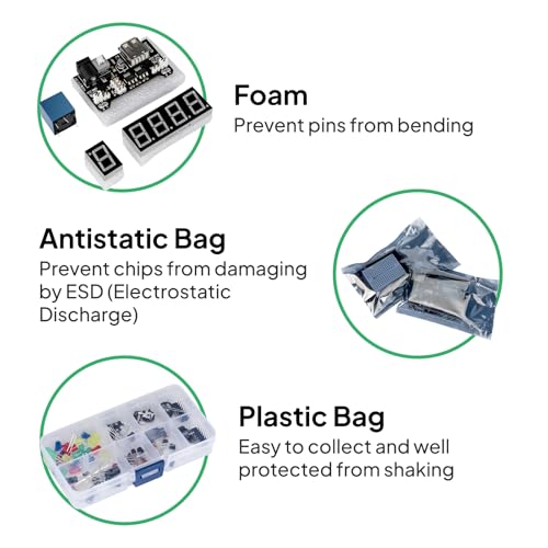 ELEGOO UNO R3 Project Most Complete Starter Kit, Compatible with Arduino