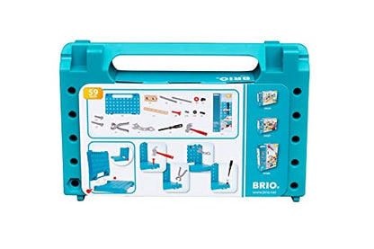 BRIO Builder - 34596 Builder Working Bench | Educational Construction Toy for Kids Age 3 Years Up