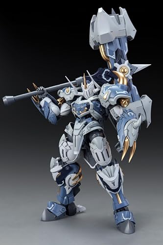 Funtasy Planet 1/144 Mecha Model Kit - SNAA- Galahad - Knights of the Round Table Series Giant Melee Action Figure with Shield Breaker Horns & Visor Gimmick, Gift for Adults - color: Galahad