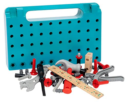 BRIO Builder - 34596 Builder Working Bench | Educational Construction Toy for Kids Age 3 Years Up