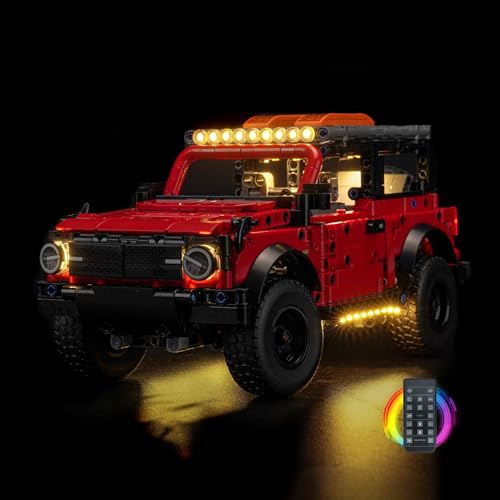LED Lighting Compatible with LEGO 42213 Technic Ford Bronco SUV Car,Light Kit Compatible with LEGO Technic 42213,NOT Included The Model