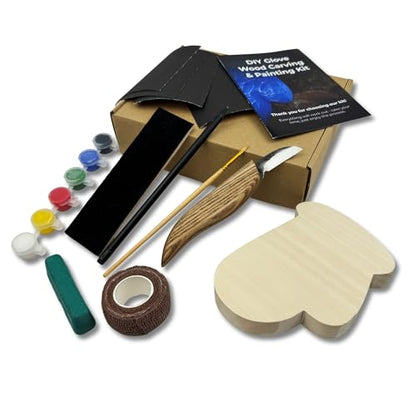 Sharky DIY Glove Wood Carving Kit for Beginners