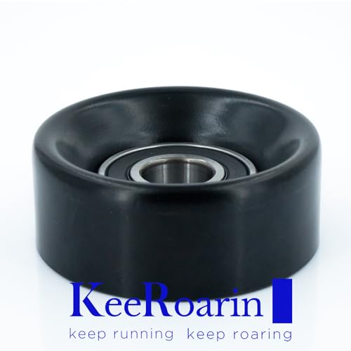 Belt Idler Pulley, 89052 Belt Tensioner Pulley for Select Chevrolet, Cadillac, Buick, Hummer, GMC Models. 36101 Automotive Replacement Idler Pulley Kit by KeeRoarin - size: 89052 - GM