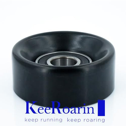 Belt Idler Pulley, 89052 Belt Tensioner Pulley for Select Chevrolet, Cadillac, Buick, Hummer, GMC Models. 36101 Automotive Replacement Idler Pulley Kit by KeeRoarin - size: 89052 - GM
