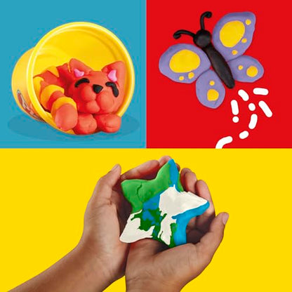 Play-Doh Bulk Pack of 48 Cans, 6 Sets of 8 Modeling Compound Colors, 3oz, Back to School Gifts & Prizes for Students & Classroom, Preschool Toys for Kids, Ages 2+ (Amazon Exclusive)