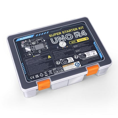 ELEGOO UNO R4 WiFi Super Starter Kit Compatible with Arduino for Beginners
