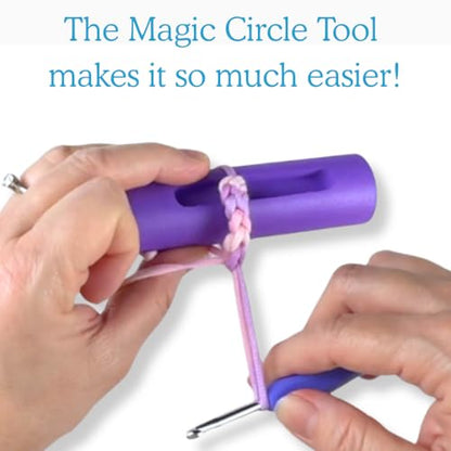 KelliDream Magic Circle Tool Inclusive Learn to Crochet Kit for Beginners; Step-by-Step Video Tutorials in English; All Supplies to Make Cute Amigurumi (Sea Creatures) - color: Sea Creatures