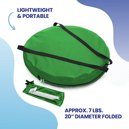 WeatherPod® MyPod™ 1-Person Tinted Window Pop-Up Sports Shelter - style: Lime Green