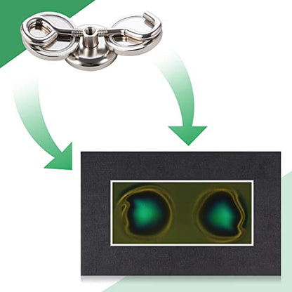 Magnetic Field Viewing Film, Magnetic Field Viewer, 2 x 4 Inch - size: 2 * 4 Inch