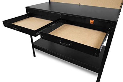 WEN WB4723 48-Inch Workbench with Power Outlets and Light - size: WB4723