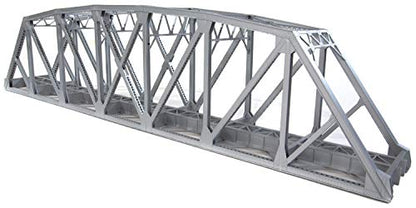 Walthers Cornerstone Arched Pratt Truss Railroad Bridge-Single-Track 933-4521 HO Scale Model Railroad - Structure Kit - style: Arched Pratt Truss Railroad Bridge