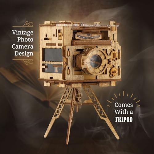 iDventure Cluebox PRO Sherlock's Camera, Escape Room Puzzle Box for Adults - color: Camera of Sherlock Holmes