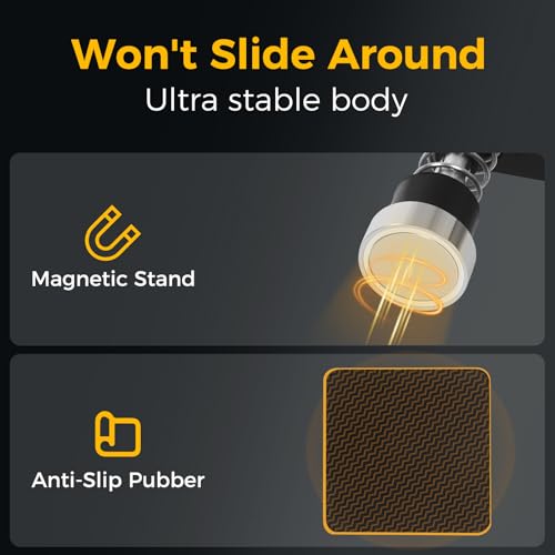 Helping Hands Clamp Metal, Adjustable Third Hand Soldering Holder Stand For Electronics, Hobby DIY, Craft, Jewelry, PCB Repair Solder Aid Station (Yellowblack, small) - color: Yellowblack, size: Small