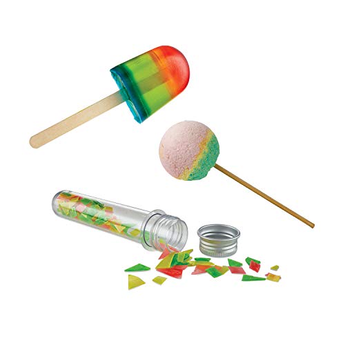 MindWare Science Academy Rainbow Bath Soap lab - Kids & Teens Create 3 Bath Bomb and soap Crafts with Our 27pc Science kit – A Creative DIY Chemistry kit for Both Boys & Girls