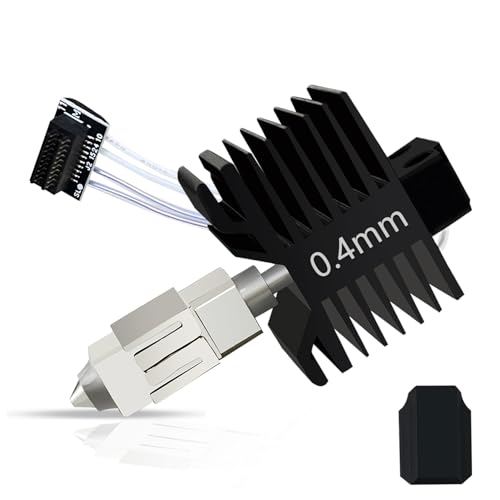 Upgraded 0.4MM P1S/P1P Hotend Hot End Full Assembly Print Head Leak-Proof - style: 3