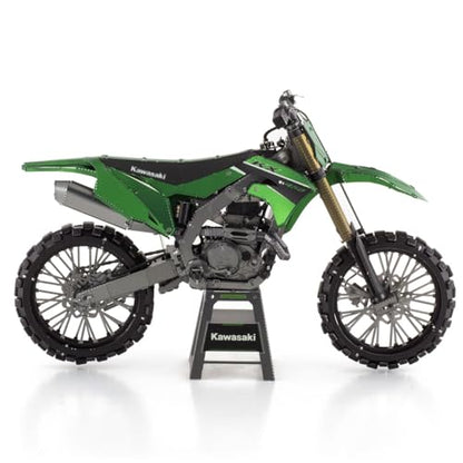 Metal Earth Premium Series Kawasaki KX450 Dirt Bike 3D Metal Model Kit Fascinations