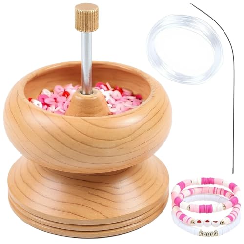 Shop LC Clay Seed Bead Spinner for Jewelry Making - Pinewood - color: A Pine Wood