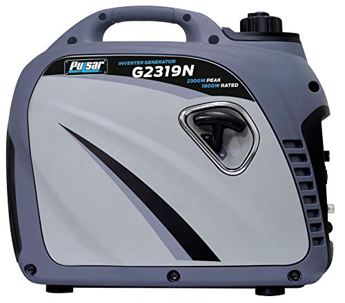 Pulsar 2,300W Portable Gas-Powered Quiet Inverter Generator With USB Outlet & Parallel Capability, Carb Compliant, G2319N - style: 2300 Watts + Gas Only + USB