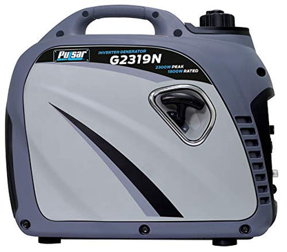 Pulsar 2,300W Portable Gas-Powered Quiet Inverter Generator With USB Outlet & Parallel Capability, Carb Compliant, G2319N - style: 2300 Watts + Gas Only + USB
