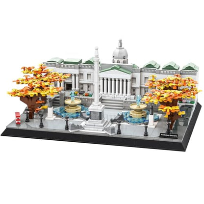 1245Pcs Trafalgar Square London Building Set World Landmark Architecture Model Collectible Toy for Kids and Adults - color: Trafalgar Square