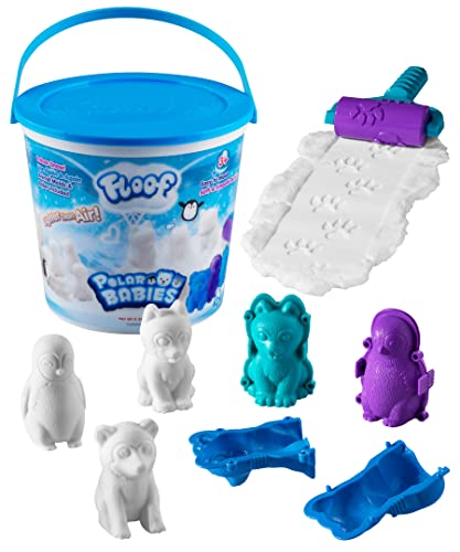 Play Vision 4602 4602 Floof Polar Babies Bucket Set 120Grms