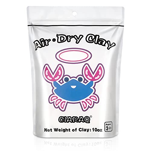 CiaraQ Air Dry Clay Kit – White Modeling Clay - color: 1 Color (White)