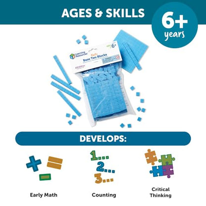 Learning Resources Base Ten Blocks Smart Pack - style: Base Ten Smart Pack