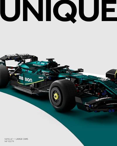 Nifeliz AM24 Formula 1 Racing Car Building Set, NF10279