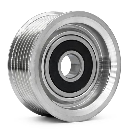 Belt Idler Pulley, 36320 Belt Tensioner Pulley for Select Honda, Acura Models as Civic, CSX, TSX, etc. 49198 Automotive Replacement Idler Pulley Kit by KeeRoarin - size: 36320 - HONDA
