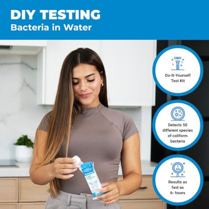 Safe Home® Complete Drinking Water Test Kit – DIY Screening for 14 Parameters + Optional Testing at Our EPA-Certified Lab for up to 48 Parameters – Made in the USA