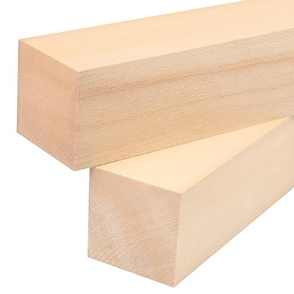 8 Pack Basswood Carving Blocks, 12x2x2 Inches Basswood Blocks for Beginner to Advanced Carvers, Ideal for DIY Projects and Gifts, Soft and Smooth, Easy Whittling and Carving,by GNIEMCKIN. - size: 8 Pack 12x2x2 Inches
