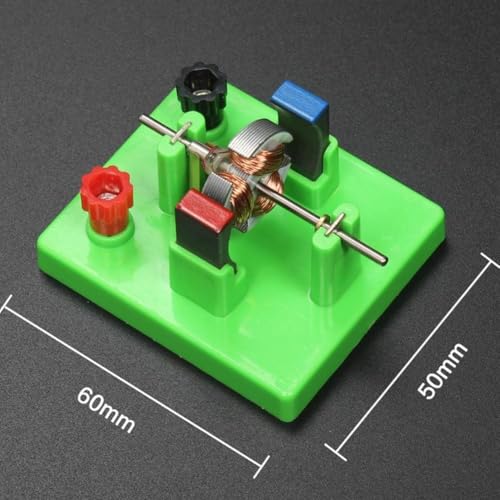 1Pc Blue DIY DC Electrical Motor Assemble KIT Science Lab Educational Physics Learning Experiment Ornaments for Electrical Motor Small in Size